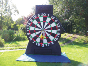 Riesen Fun Dart mieten - Telefon 0172 - 2844148